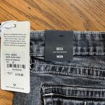 True Religion  Becca Low Rise Bootcut Cargo Jeans Black Wash Size 29 Photo 2