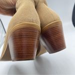 Rebecca Minkoff  Tan Suede Leather Studded D’orsay Ankle Boots Womens 6 Booties Photo 13