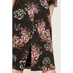 ZARA Floral Guipure Lace Pencil MIDI Skirt Coquette Office Work Career Date M Photo 1