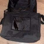 Vintage laptop bag AKA sport hearts satchel bag Black Photo 4
