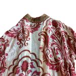 Soft Surroundings  Jakarta Open-Front Kimono Chiffon Embroidered Size L/XL Womens Photo 7
