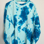ASOS  blue tie dye sweater dress size 6 Photo 0