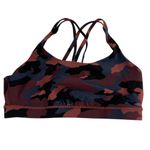 Lululemon  Energy Bra In Heritage 365 Camo Smoky Red Night Sea Multi Sz 12 Photo 4
