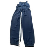 CAbi  303 French Navy Blue Sleeveless Jumpsuit Size Medium Photo 2