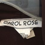 Carol Rose FINAL MARKDOWN Ladies brown  cardigan small Photo 2