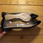 Schutz  clearly pointed toe flat black and clear 7 Photo 1