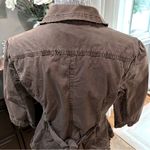 Tally Weijl  “My Totally Sexy Jacket” Brown Utility Blazer L Photo 7