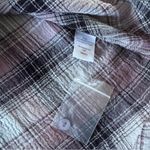 Garnet Hill Plaid Cotton Gauze Shirt Dress - size 8 Photo 9