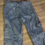 Hollister  10L Ultra High-Rise dad Jeans butterfly decor y2k vintage cargo Photo 6