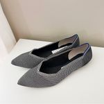 Rothy's Rothy’s The Point Cloud Grey Birdseye Flats Size 7 Photo 1
