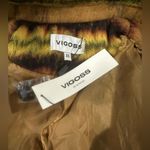 Vigoss Anthropologie Double Breasted Pea Coat Striped Plaid Coat NWT. Sz Xs Photo 4