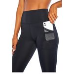 Bally Total Fitness Bally Fitness Navy High Rise Performance Ankle Legging size Large Activewear Photo 2