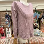 Old Navy Heathered Lavender Long Sleeve Top Photo 1