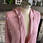 Chic Pink Cardigan Sweater for Effortless Style Size L Photo 2