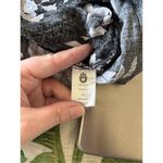 Spiritual Gangster Womens Black Taupe Floral Tie Waist Maya Kimono Jacket OS Photo 2