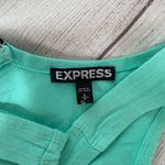 EXPRESS women S scoopneck tank top fit & flare dress w/back zipper mint green Photo 4