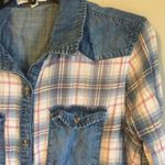 Life in Progress Medium Plaid Button Down Photo 2