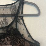 Miss Me silk blend sequined lace peplum babydoll tank blouse size medium y2k Photo 12