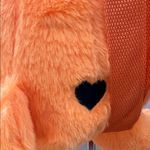 Care Bears Trick or Sweet Plush Back Pack Orange Photo 2
