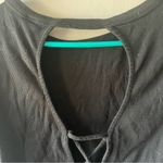 Wild Fable  Black Ribbed T Shirt Size Large Photo 3