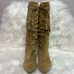 Arturo Chiang  Slouch Boots Size 8 Suede BIN 18 Photo 3