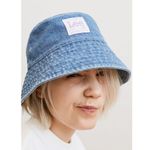 Lee NWT X H&M Denim Bucket Hat XS/S Photo 2