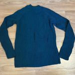 Armani Exchange  blue side zipper knit sweater size small women’s Photo 5