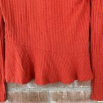 Maeve Anthropologie Winterscape Peplum Cowl Neck Sweater XS Photo 5