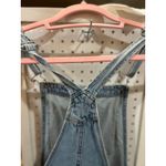 H&M  Denim Overalls Distressed Ripped Light Wash Blue Jeans Size 6 Photo 11