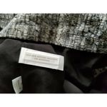 Loft  Petite Sleeveless Scoop Neck Black Top Gray Multi Color Tweed Skirt 12P Photo 5