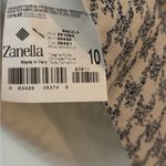 Zanella Tank Top made in Italy black‎ ivory. Size medium Black Photo 5
