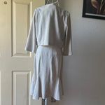 Danny & Nicole  Beige Textured Midi Dress Photo 5