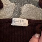 Burgundy Cropped Tank Purple Size undefined Photo 3