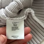 Brandy Melville John galt pastel lilac silver cable knit sweater vest 100% cotton one size S M Photo 9