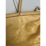 Coach Yellow Patent Vintage  Small Totebag Photo 12