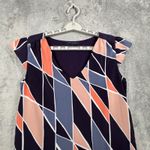 Banana Republic  Sheath Dress 2 Geo Print Modern Mod Business Work Career Photo 3