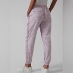 Athleta  Brooklyn Lined Camo Jogger Lux Shasta Pink Purple- Size 6 Photo 2