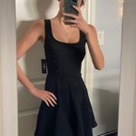 Lulus Black Fit N Flair Dress Photo 0