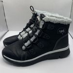 Ryka  Womens Faux Leather Faux Fur Hiking winter fall Boots size 7.5M E1 Photo 2