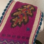 Vintage fall Squirrel Sweater Vest Ramie Cotton 90s Fall Knit small embroidered Tan Photo 10