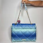 Betsey Johnson Ciara Quilted Shoulder Bag in Blue Multi Ombré Photo 2