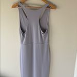 Leith  Steel Blue Sleeveless Midi Dress Photo 4