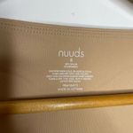 Nuuds Bodysuit Square Neck Oat Nude Skin S Small Darylann Denner Long Sleeve Tan Photo 2