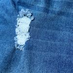 NY Trends 4 Denim Mini Skirt Womens Large Blue Distressed Frayed Hem Y2K Edgy Photo 11