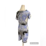 Almost Famous Bandana Print Tie Front Short Sleeve Romper Women's Size L NWT Photo 2