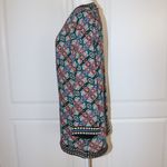 Nanette Lepore  Paloma Contrast Trim Printed Tunic Cover Up Size Medium Photo 2