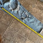 American Eagle Highest Rise Mom Jean Denim Heavily Distressed Size 2 Short Photo 5