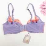 Savage X Fenty Shining Star Embroidered Lace Unlined Demi Bra Photo 3