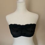Free People Intimately Black Lace Bandeau Size Small Photo 0