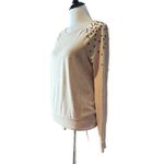 Victoria's Secret  Studded Sweatshirt Long Sleeve Size‎ S Pullover Statement Photo 2